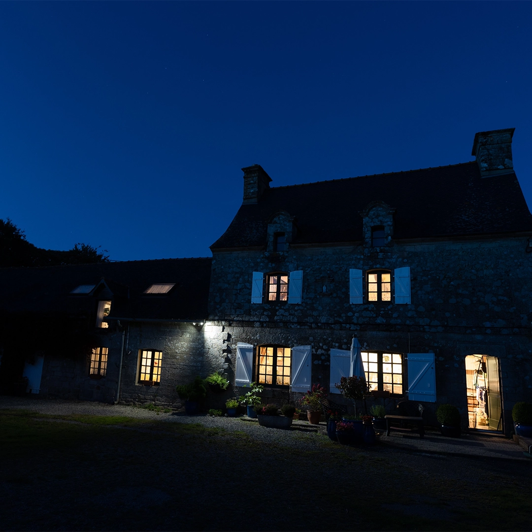 Evening exterior
